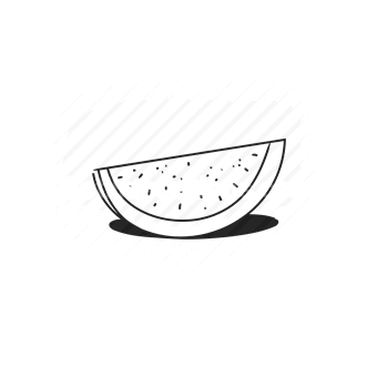 fruit, watermelon, healthy, fresh