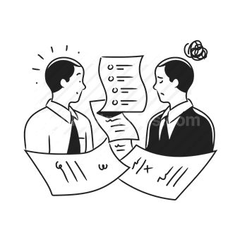 business, teamwork, collaboration, discussion, Vector illustration