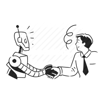 handshake, agreement, business partnership, vector illustration
