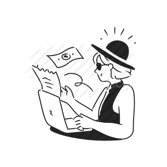technology, computer, hacker, security, cybercrime, Vector illustration