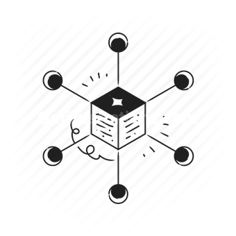 technology, innovation, networking, connectivity, cube