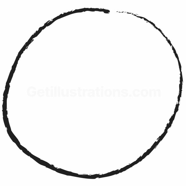 circle, shape, oval, line, lines, draw, handdrawn, brush
