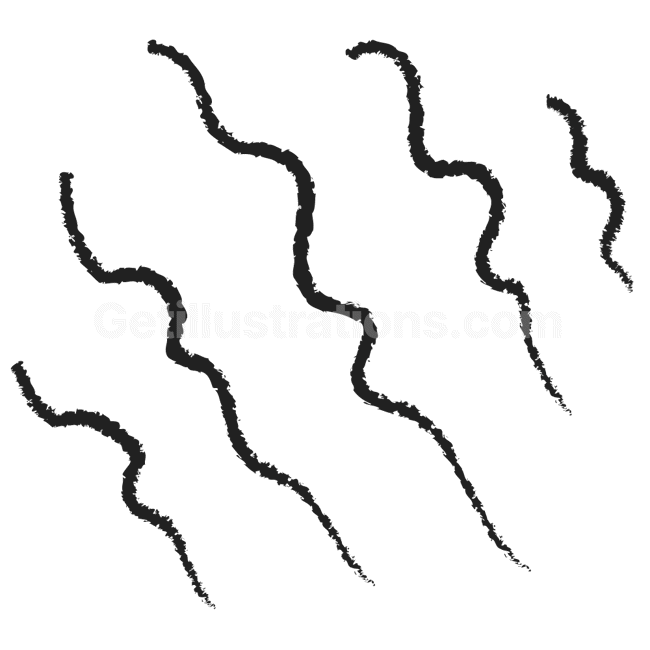 curl, curve, bend, doodle, handdrawn, draw, brush