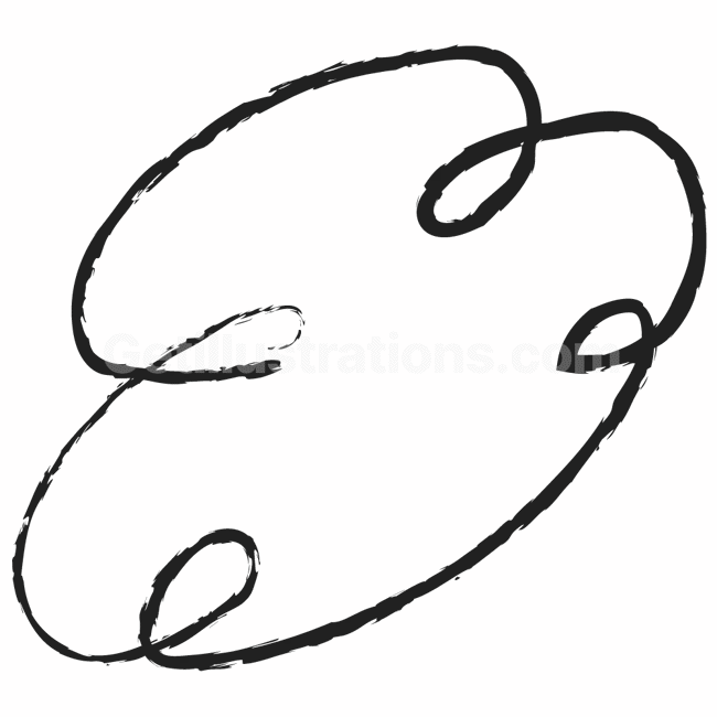 draw, doodle, handdrawn, loop, curve, curl, brush