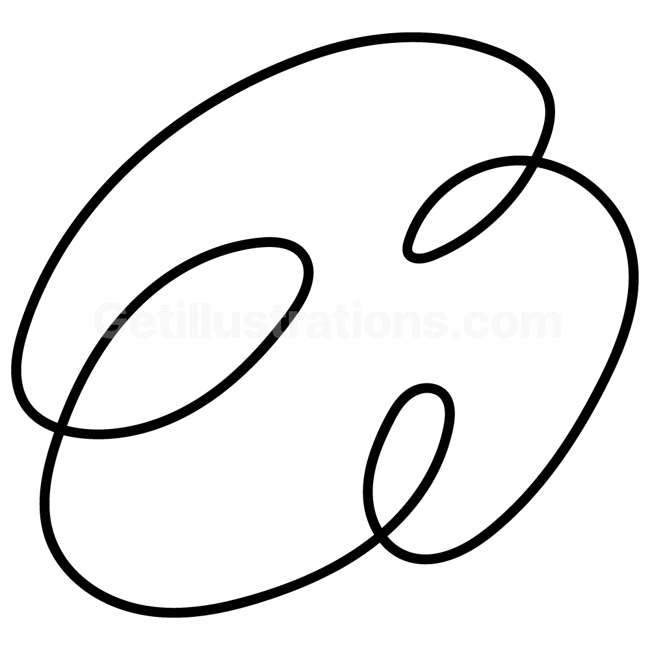 draw, doodle, handdrawn, loop, curve, curl