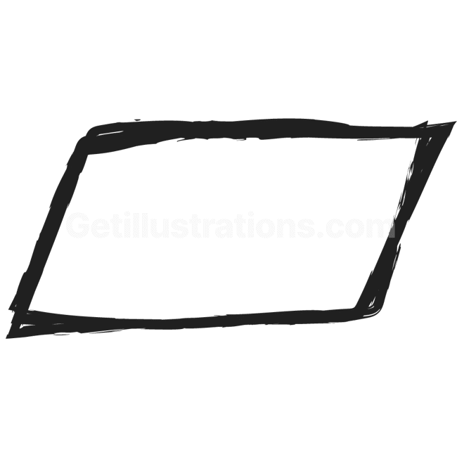 lines, line, doodle, abstract, scrawl, handdrawn,  parallelogram, brush