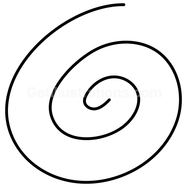 swirl, doodle, handdrawn, draw, circle, shape