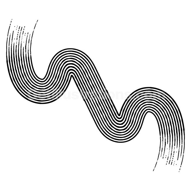 wave, pattern, lines, line, draw, texture, handdrawn, scuff
