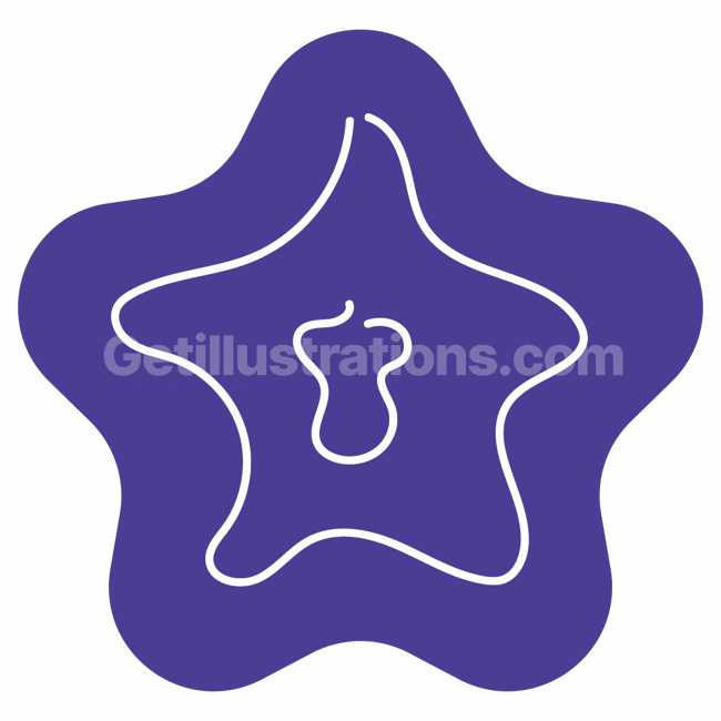 star, curve, shape, pattern, decoration, background
