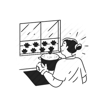 coffee, laptop, working, freelance