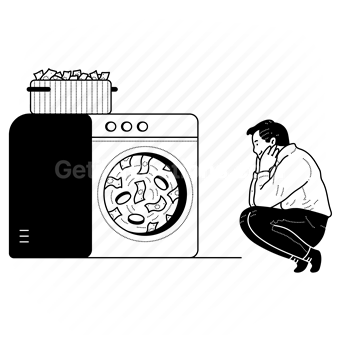 launder, laundering, money, cash, convert, exchange, crypto, currency
