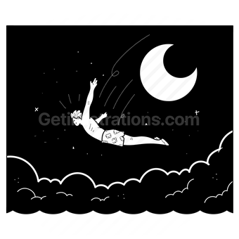 diving, dive, night, cliffdiving, outdoors, nighttime, activity, sport