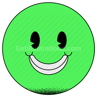 emoji, emoticon, smiley, sticker, happy, smile, smiling, grin