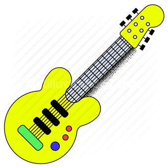 guitar, music, instrument, electric, entertainment, concert