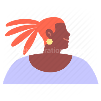 avatar, character, profile, indigenous, tribal, culture