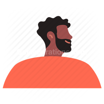 person, profile, identity, self, character, silhouette