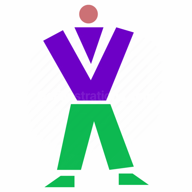 shape, shapes, character, people, person, v, triangle