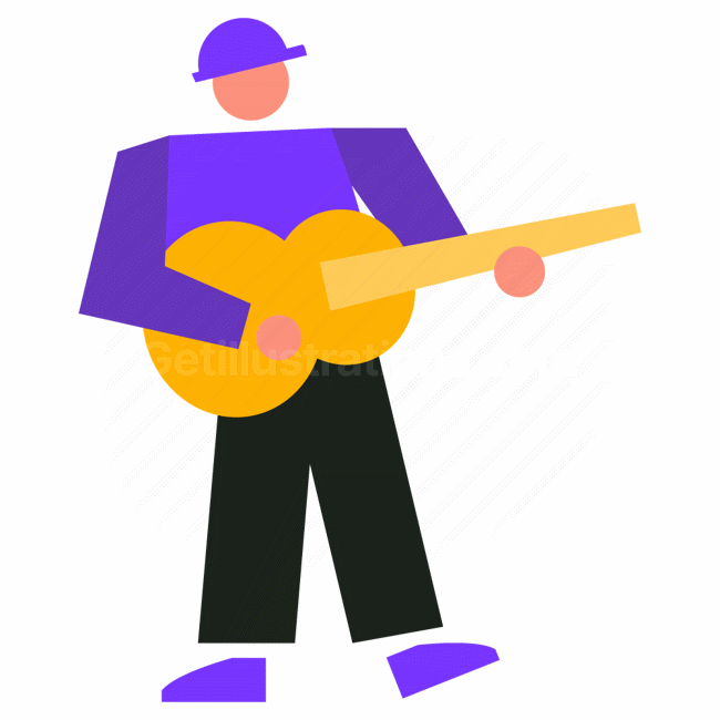 guitar, music, musical, instrument, entertainment, people, person, character