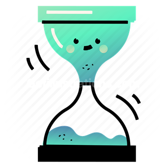 deadline, hourglass, timing, estimation, time
