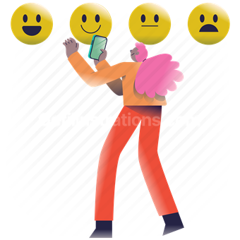 review, ratings, forum, emoticon, emoji, online, smartphone, mobile, device