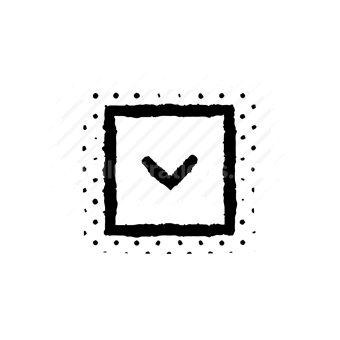 dropdown, arrow, selection, interface, menu