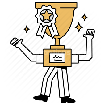 trophy, award, reward, rating, review, accomplishment, achievement, winner