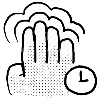 hands, gesture, hold, clock, time, press, pressing, fingers