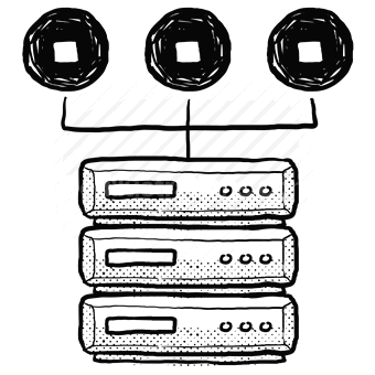 server, rack, hierarchy, database, storage, archive