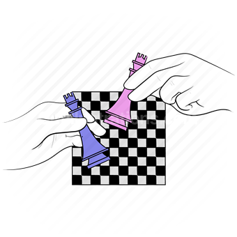 hand, gesture, strategy, chess, gameplan, game