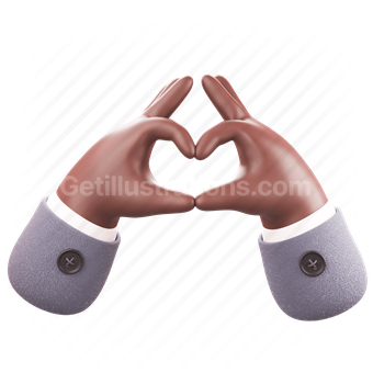 hand gestures, hand, gesture, emoticon, emoji, heart, hearts, love, romance, romantic, suit, dark