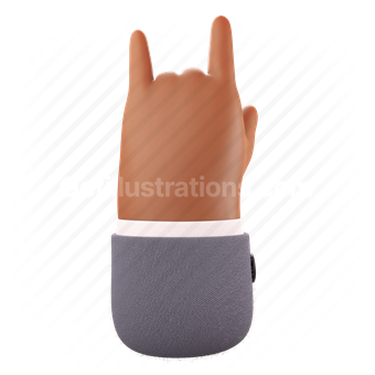 hand gestures, hand, gesture, emoticon, emoji,  finger, fingers, metal, rock, greeting, suit, Tan
