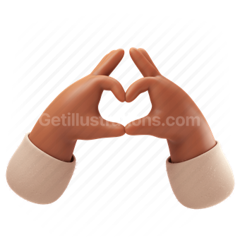 hand gestures, hand, gesture, emoticon, emoji, heart, hearts, love, romance, romantic, Tan