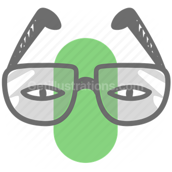 glasses, view, eyes, eye, nerd, spy, privacy