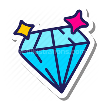 diamond, gem, jewel, value, accomplishment, reward, award