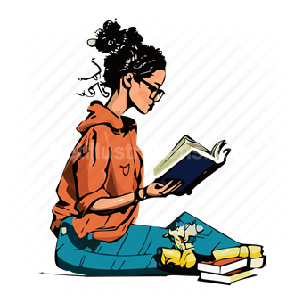 book, books, reading, read, learn, study, woman, people, person