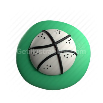 logo, network, platform, media, multimedia, dribbble, dribblr, basketball