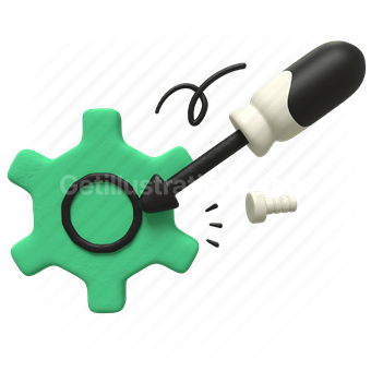 Tool, Repair, Mechanics, Vector illustration