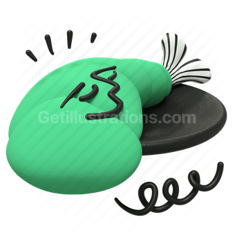 cartoon character, game icon, whimsical design, playful, digital art