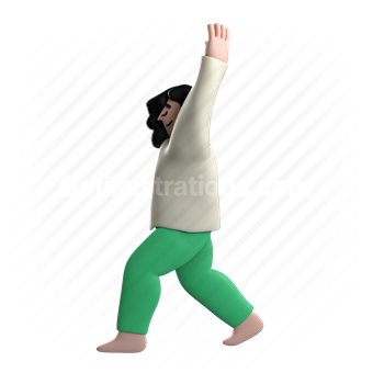 woman, yoga, pose, meditiation, fitness, stretch, stretching, stand, standing