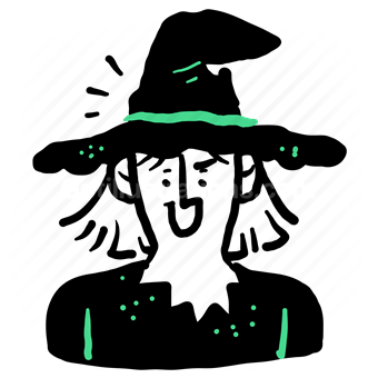 avatar, character, profile, user, account, witch