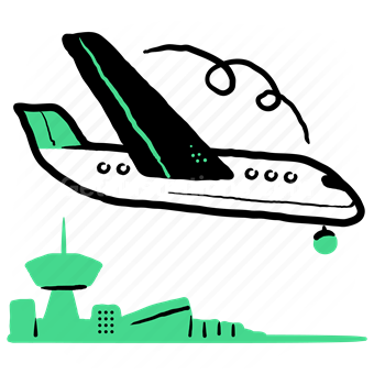airways, airport, flight, fly, plane, airplane, travel, arrival, landing