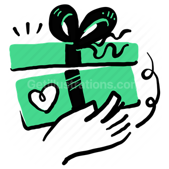 romance, romantic, valentine, love, present, gift, box, package