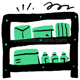 house, home, daily, furnishing, storage, box, shelves, shelving