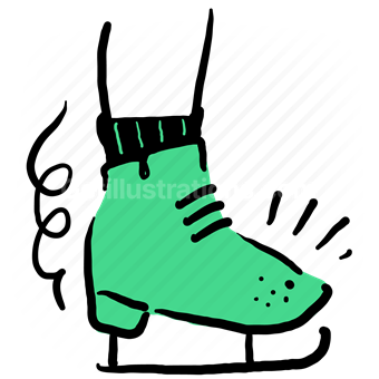 ice, skating, shoe, footwear, sport, activity