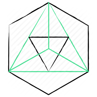 shape, sacred, geometry, pattern, hexagon, triangle, triangles