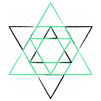 shape, sacred, geometry, pattern, triangle, star