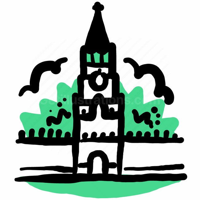 landmark, world, monument, russia, tower, building, architecture
