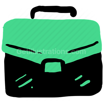 suitcase, briefcase, luggage, baggage, office