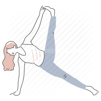 yoga, pose, poses, exercise, fitness, sport, people, leg, extended, woman