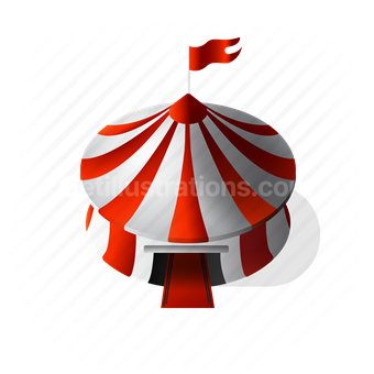 circus tent, tent, entertainment, show